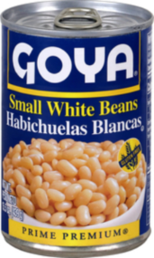 GOYA 16OZ   SMALL WHITE BEANS 