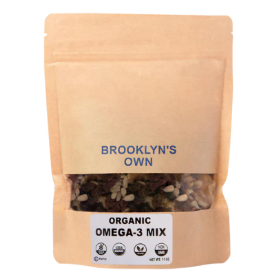 BROOKLYNS OWN 11oz ORGANIC OMEGA 3 MIX