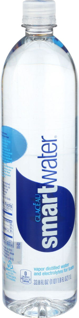 Glaceau Smartwater 33.8floz Vapor Distilled Water