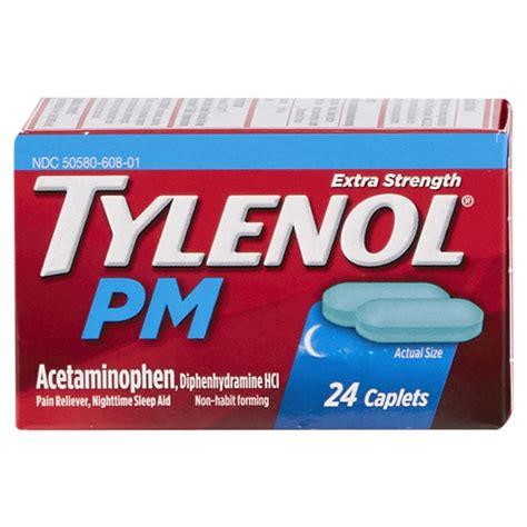 TYLENOL PM 24ct EXTRA STRENGHT 