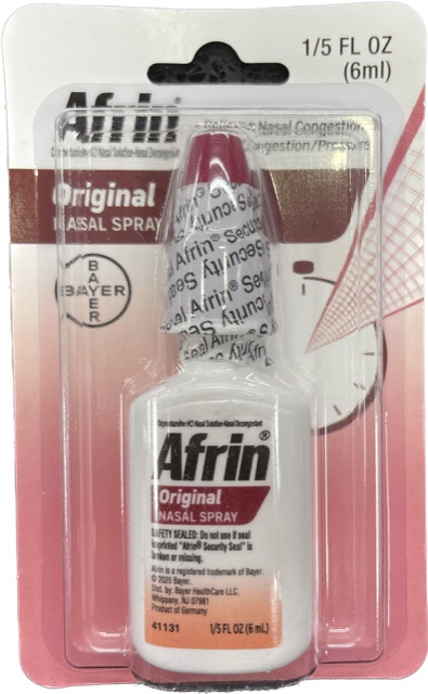 AFRIN 0.5oz ALLERGY SINUS NASAL SPRAY REGULAR