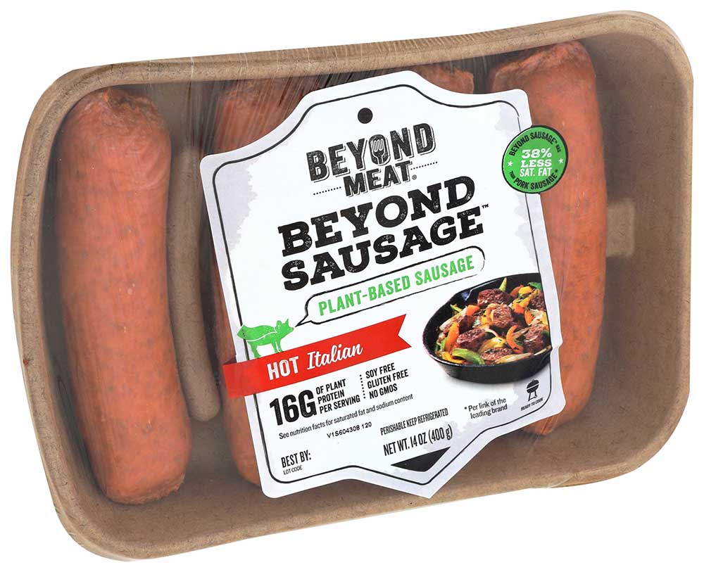 BEYOND MEAT 14oz SAUSAGE LINKS HOT ITALIAN STYLE