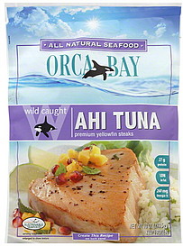 ORCA BAY FOODS 10oz STEAKS YELLOWFIN TUNA