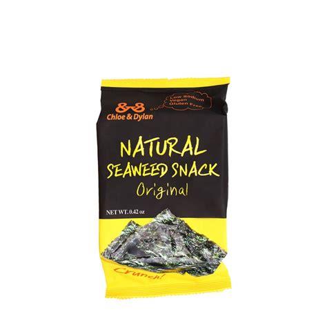 CHLOE & DYLAN .42oz NATURAL SEAWEED SNACK ORIGINAL