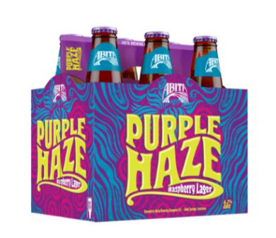 ABITA BREWING 72FLOZ PURPLE HAZE RASPBERRY LAGER (6PK)