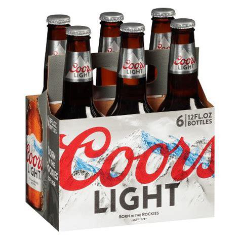 COORS LIGHT 12oz (6PK) 