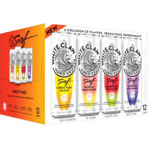WHITE CLAW 144oz SURF VARIETY PACK 12PK 