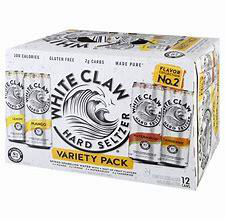 WHITE CLAW 12OZ  VARIETY PACK 12PK # 2 FLAVOR COLLECTION CAN