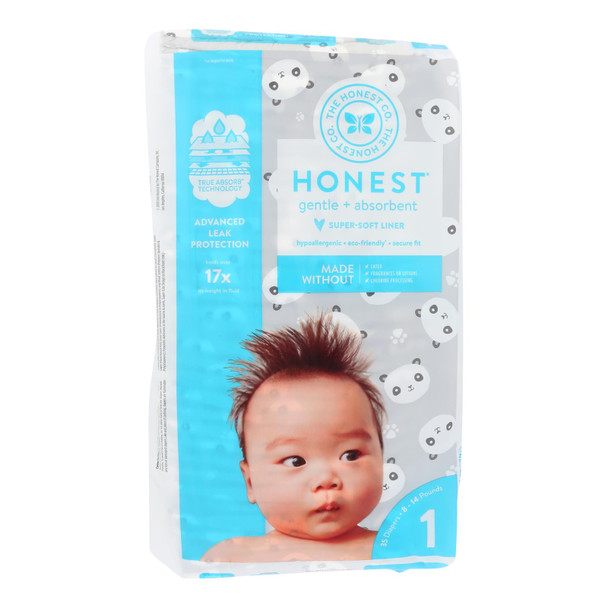 THE HONEST COMPANY 35 DIAPERS CLEAN CONSCIOUS DIAPERS