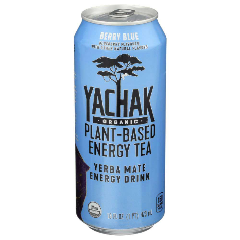 YACHAK 16oz YERBA MATE, BERRY BLUE