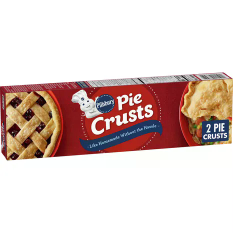 PILLSBURY 13.8oz PIE CRUST 2 CRUSTS