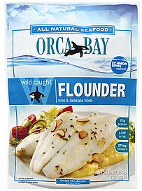 ORCA BAY FOODS 10oz FILLETS FLOUNDERS 