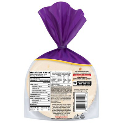 MISSION 11oz STREET TACO FLOUR TORTILLAS 