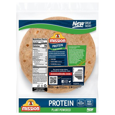 MISSION 9oz PROTEIN PLANT POWERED 