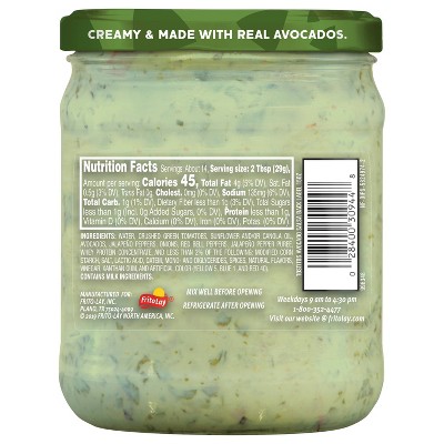 TOSTITOS - 15oz AVOCADO SALSA