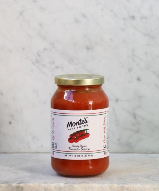 MONTE'S FINE FOOD 16oz TOMATO SAUCE ORIGINAL