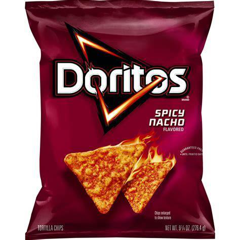 DORITOS 9.25oz SPICY NACHO 