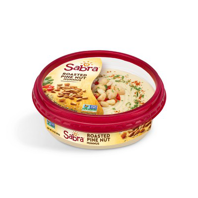 SABRA 10oz HUMMUS, ROASTED PINE NUT