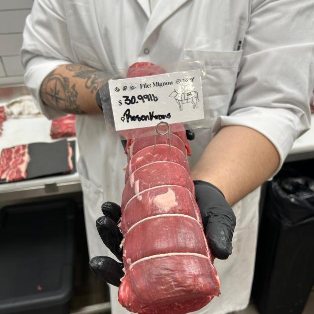 BEEF TENDERLOIN - FILET MIGNON, Weight, 0.50 lb