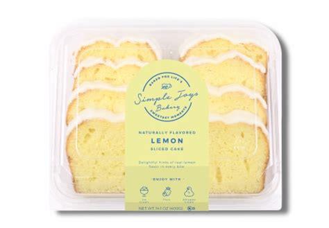 SIMPLE JOYS 14.1oz LEMON ICED SLICED CAKE