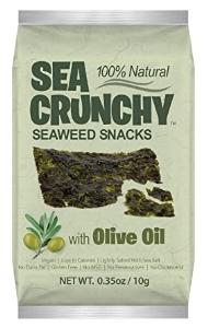 SEA CRUNCHY 1oz SEAWEED WITH OLIVE OIL