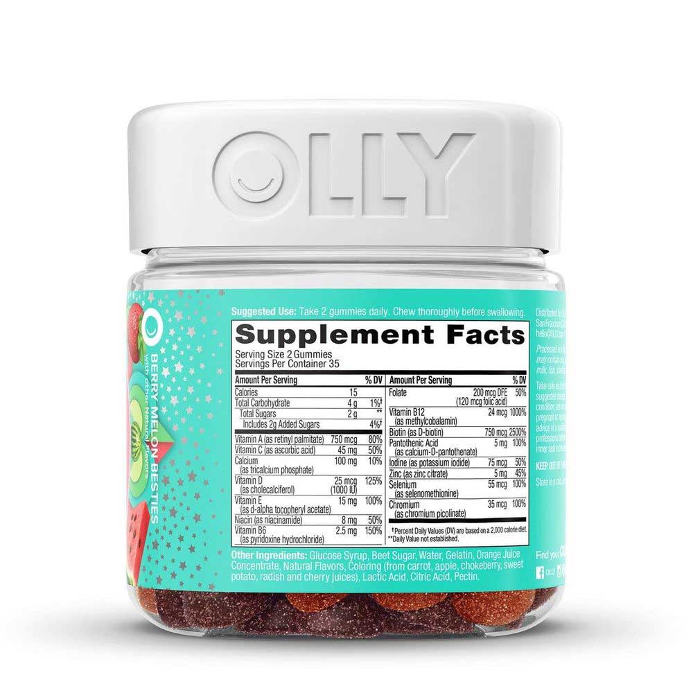 OLLY 70ct TEEN GIRL MULTIVITAMIN GUMMIES