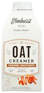 ELMHURST 16oz OAT CREAMER CARAMEL MACCHIATO