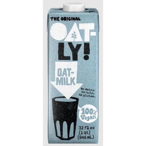 OATLY 32oz 100% VEGAN OAT MILK, ORIGINAL