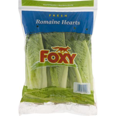 FOXY 3ct ROMAINE HEART