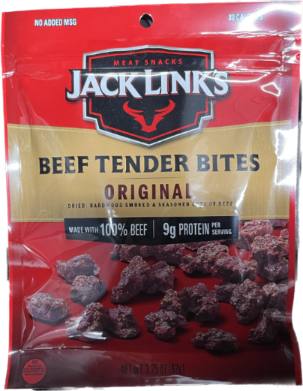 JACK LINKS  3.25oz ORIGINAL BEEF TENDER BITES