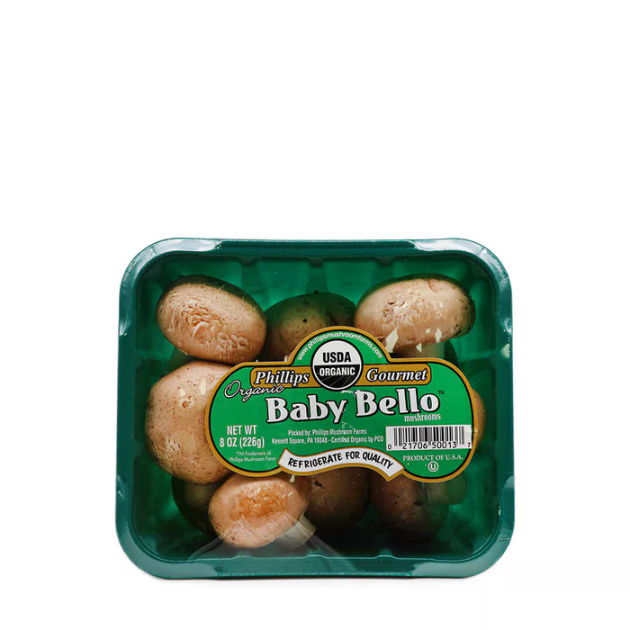 PHILLIPS 8oz ORGANIC MUSHROOM BABY BELLO