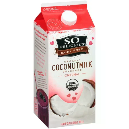 SO DELICIOUS 64oz ORGANIC COCONUT MILK, ORIGINAL