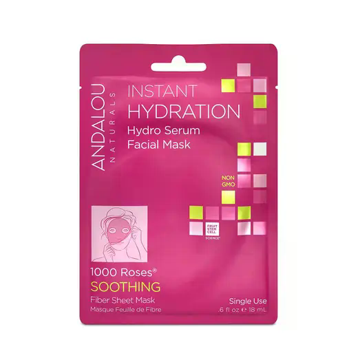ANDALOU NATURALS 1pk INSTANT SOOTHING FACE MASK