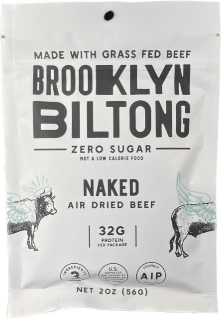 BROOKLYN BILTONG 2oz NAKED AIR DRIED BEEF