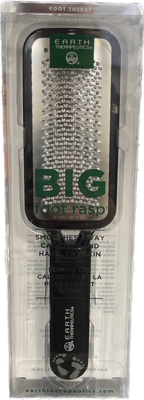 EARTH THERAPEUTICS 1pk BIG FOOT RASP