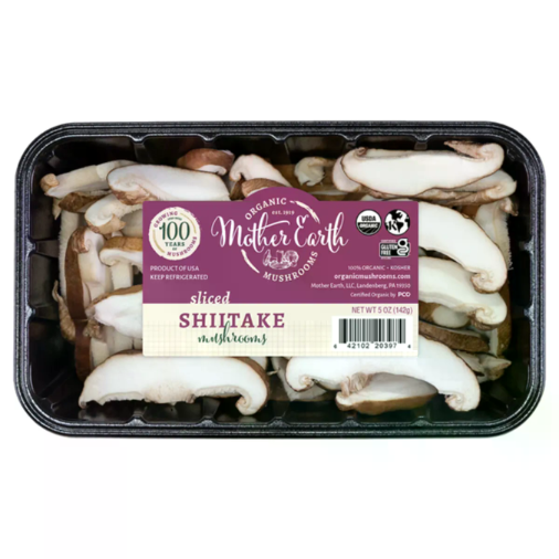 MOTHER EARTH 5oz ORGANIC SLICED SHITAKE