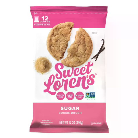 SWEET LOREN'S 12oz SUGAR COOKIE DOUGH