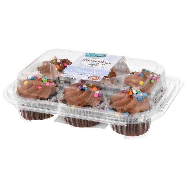 KIMBERLEY'S BAKESHOPPE 11.2OZ NUT-FREE CHOCOLATE CUPCAKES