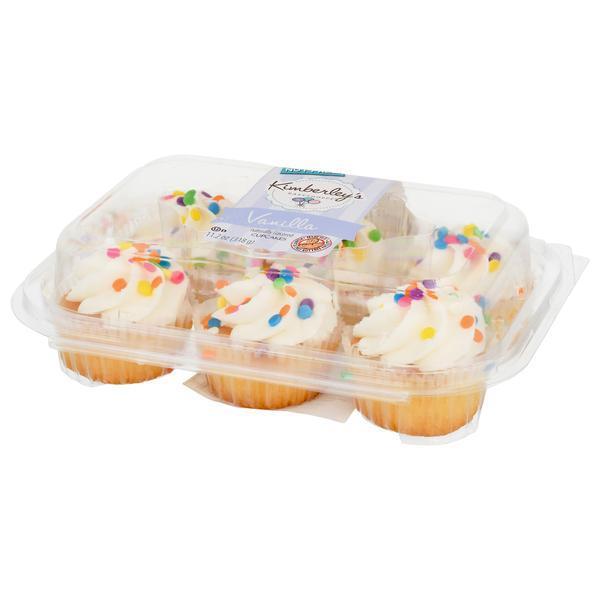 KIMBERLEY'S BAKESHOPPE 11.2OZ NUT-FREE VANILLA CUPCAKES