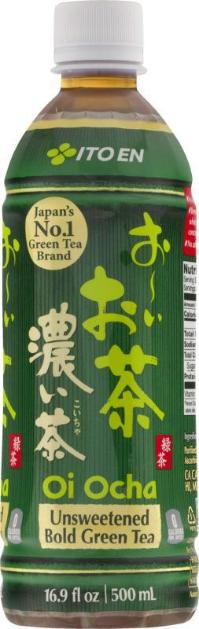 ITOEN 16.9FLOZ UNSWEETENED BOLD GREEN TEA 
