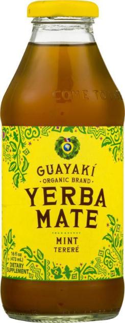 GUAYAKI 16FLOZ ORGANIC YERBA MATE MINT 