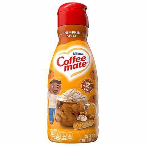 NESTLE COFFEE MATE 32FLOZ PUMPKIN SPICE CREAMER 