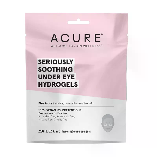 ACURE .236FLOZ BLUE TANSY& ARNICA  SOOTHING  UNDER EYE  HYDROGELS 