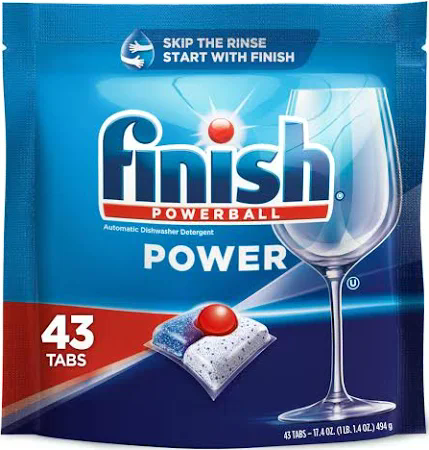 FINISH 17.4oz POWER DISHWASHER DETERGENT 43ct