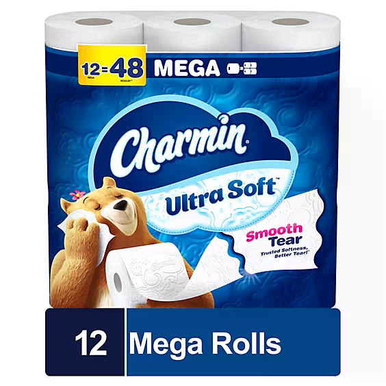 CHARMIN 12=48 MEGA ULTRA SOFT