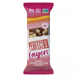 PERFECT BAR 1.94OZ LAYERS CRISPY PEANUT BUTTER& BERRY PROTEIN BAR 