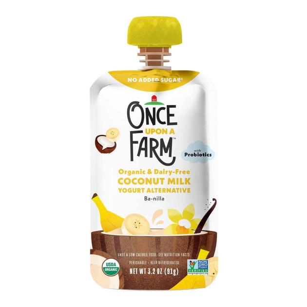 ONCE UP A FARM 3.2OZ COCONUT MILK VANILLA YOGURT ALTERNATIVE