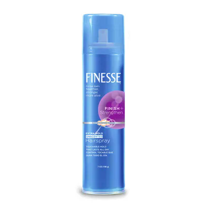 FINESSE 7oz FINISH + STRENGHTEN EXTRA HOLD HAIRSPRAY