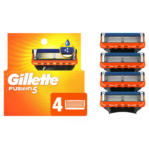 GILLETTE 4ct FUSION 5 