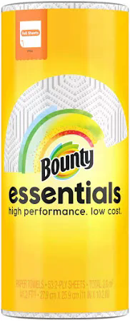 BOUNTY 1CT ESSENTIALS PAPER TOWELS